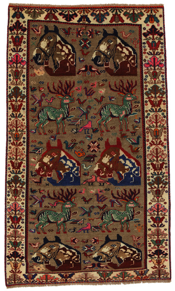 Gabbeh - Qashqai Persian Carpet 253x145