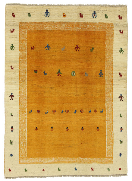 Gabbeh - Qashqai Persian Carpet 237x168