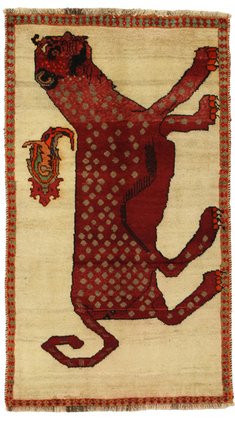 Gabbeh - Qashqai Persian Carpet 164x94