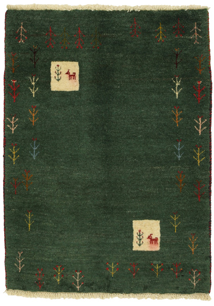 Gabbeh - Qashqai Persian Carpet 122x85