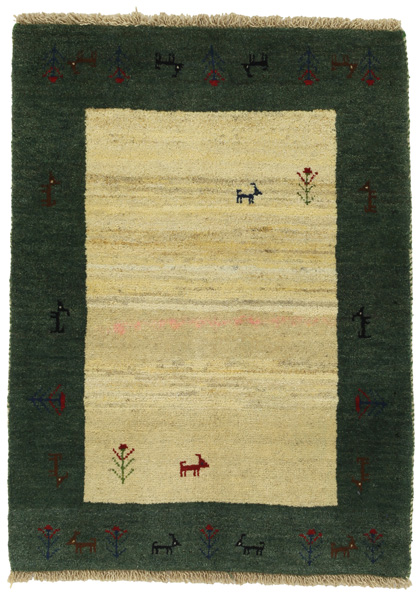 Gabbeh - Qashqai Persian Carpet 120x86