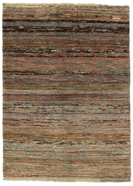 Gabbeh - Qashqai Persian Carpet 135x99