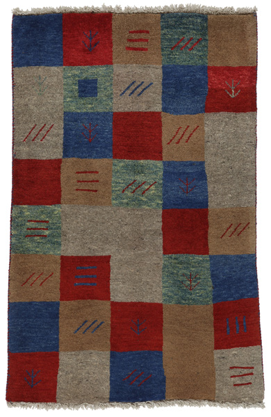 Gabbeh Persian Carpet 155x100