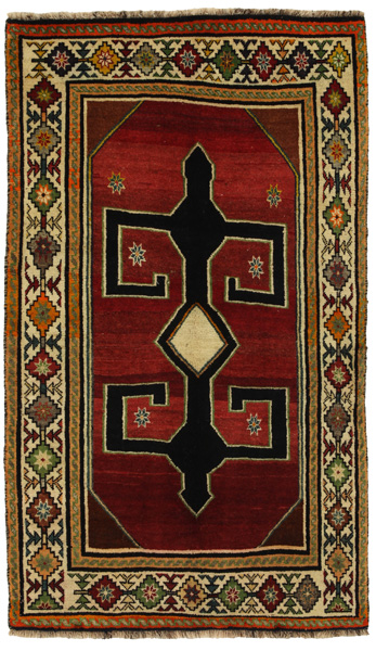 Gabbeh - Qashqai Persian Carpet 180x104