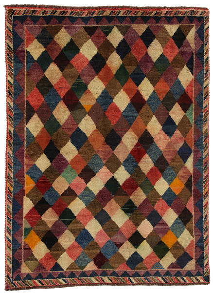 Gabbeh - Bakhtiari Persian Carpet 200x144