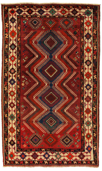Yalameh - Qashqai Persian Carpet 258x155