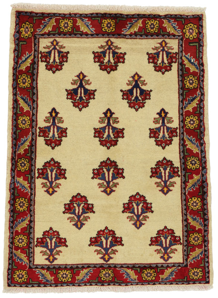 Gabbeh - Bakhtiari Persian Carpet 137x97