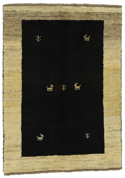 Gabbeh - Qashqai Persian Carpet 150x106