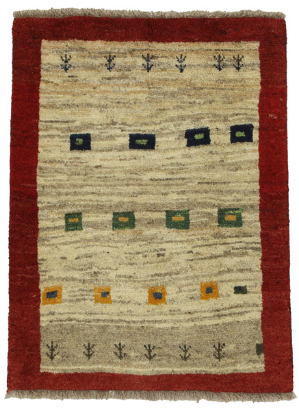 Gabbeh - Qashqai Persian Carpet 114x82