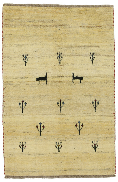Gabbeh - Qashqai Persian Carpet 158x102