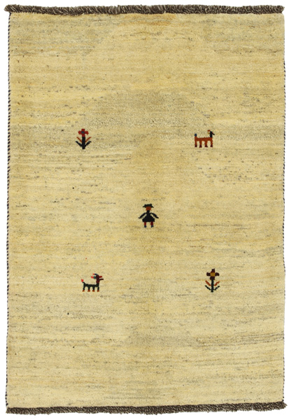 Gabbeh - Qashqai Persian Carpet 153x105