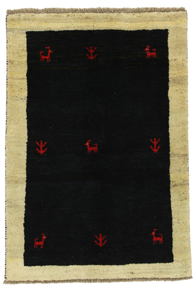 Gabbeh - Qashqai Persian Carpet 150x101