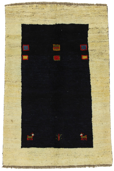 Gabbeh - Qashqai Persian Carpet 152x99