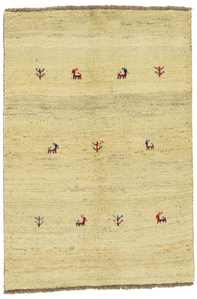 Gabbeh - Qashqai Persian Carpet 148x99