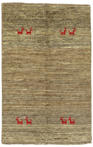 Gabbeh - Qashqai Persian Carpet 153x97