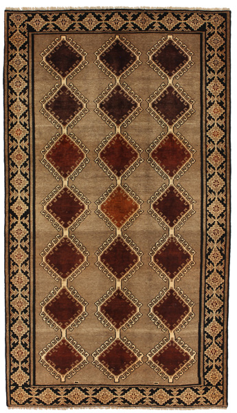 Gabbeh - Qashqai Persian Carpet 263x149