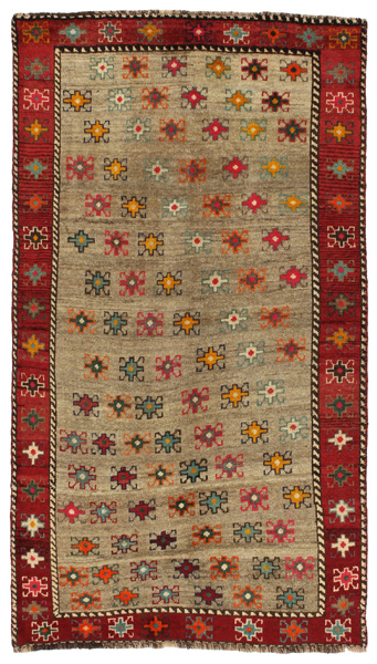 Gabbeh - Qashqai Persian Carpet 190x108