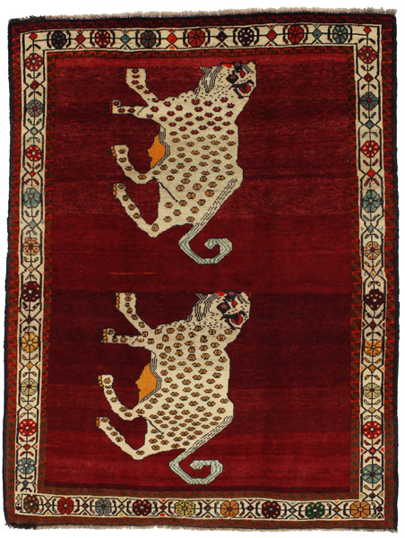 Gabbeh - Qashqai Persian Carpet 204x157