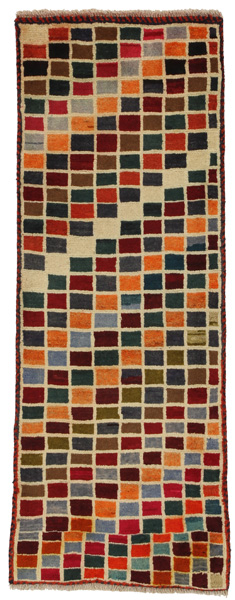 Gabbeh - Bakhtiari Persian Carpet 142x53