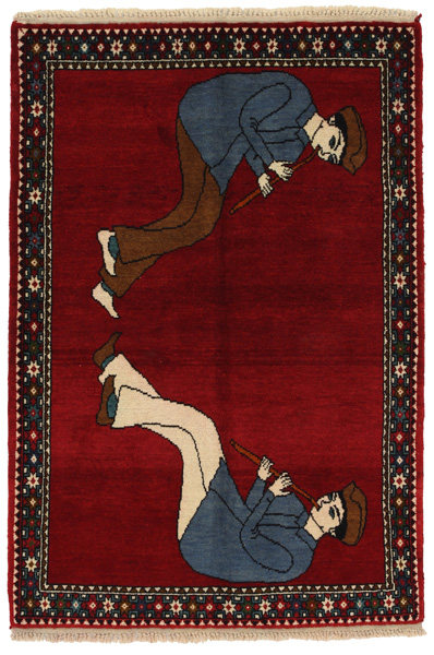 Kashkooli - Gabbeh Persian Carpet 148x100