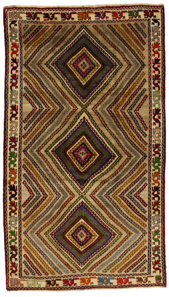 Gabbeh - Qashqai Persian Carpet 293x167