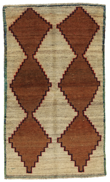 Gabbeh - Qashqai Persian Carpet 181x109