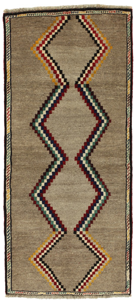 Gabbeh - Qashqai Persian Carpet 189x85