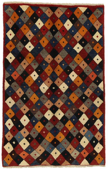 Gabbeh - Bakhtiari Persian Carpet 166x107