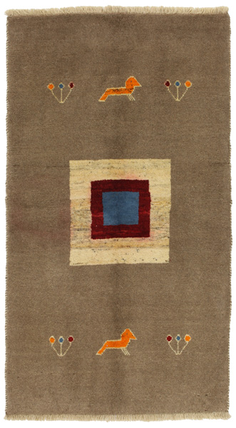 Gabbeh - Qashqai Persian Carpet 195x108