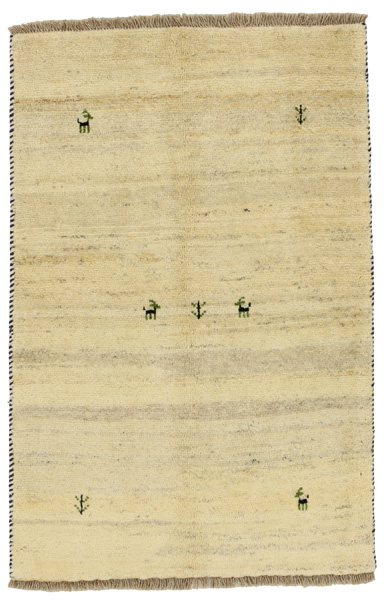 Gabbeh - Qashqai Persian Carpet 151x99