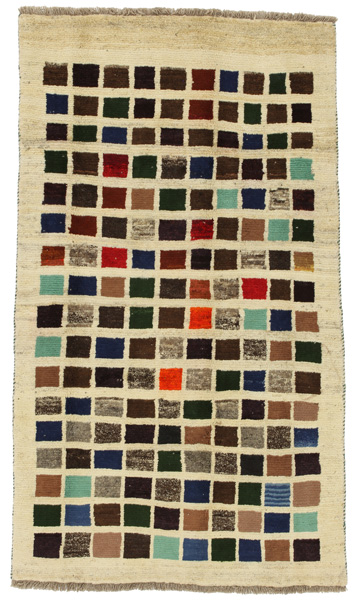 Gabbeh - Bakhtiari Persian Carpet 210x121