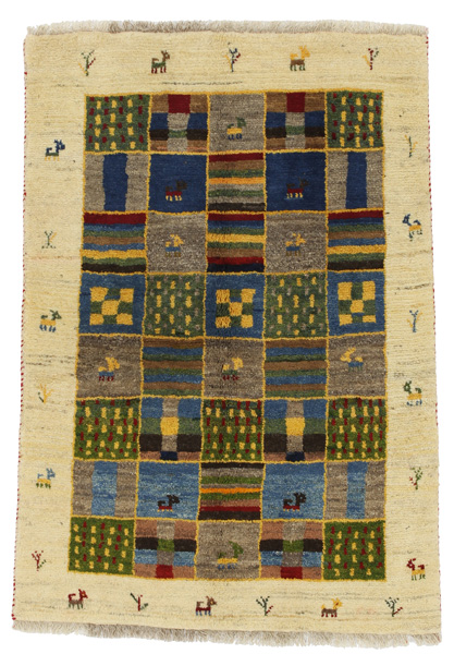 Gabbeh - Bakhtiari Persian Carpet 152x104