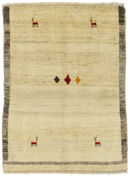 Gabbeh - Qashqai Persian Carpet 139x102