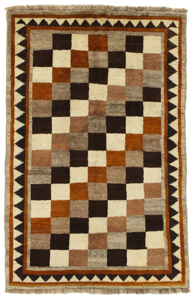 Gabbeh - Bakhtiari Persian Carpet 154x101