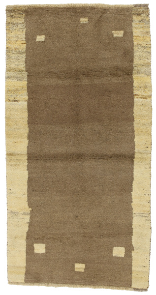 Gabbeh - Qashqai Persian Carpet 186x95