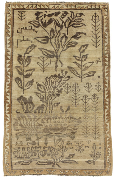 Gabbeh - Qashqai Persian Carpet 189x119