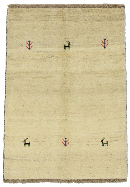 Gabbeh - Qashqai Persian Carpet 150x107