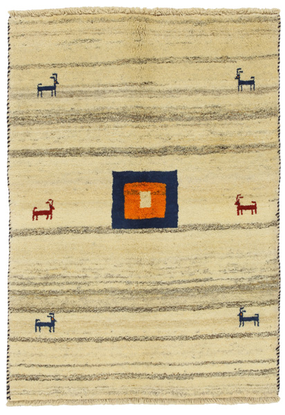 Gabbeh - Qashqai Persian Carpet 149x107