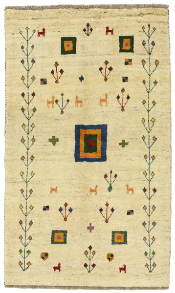 Gabbeh - Qashqai Persian Carpet 196x117