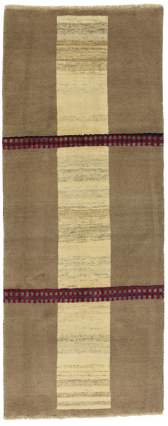 Gabbeh - Qashqai Persian Carpet 316x125