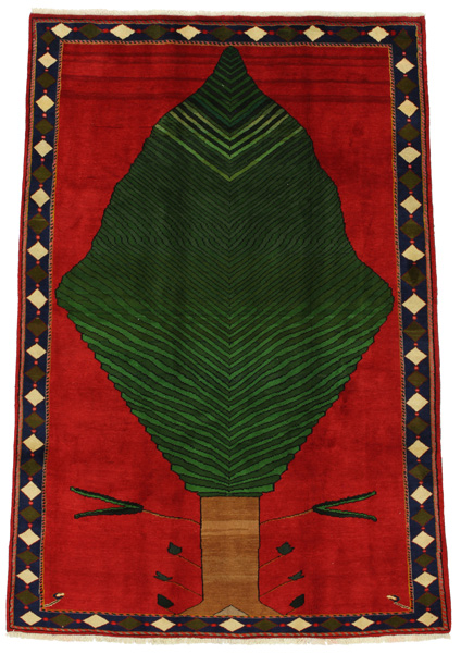 Gabbeh - Qashqai Persian Carpet 285x192
