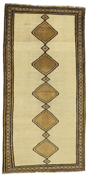 Gabbeh - Qashqai Persian Carpet 226x112