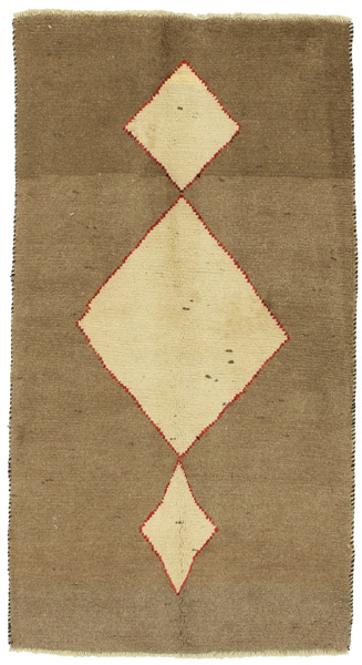 Gabbeh - Qashqai Persian Carpet 183x100