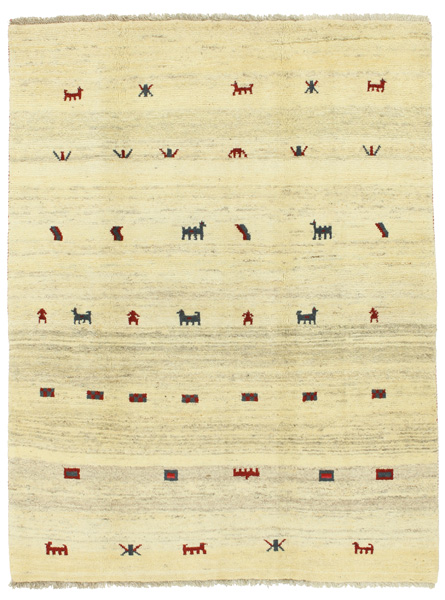 Gabbeh - Qashqai Persian Carpet 199x152