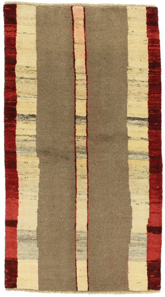 Gabbeh - Qashqai Persian Carpet 186x102