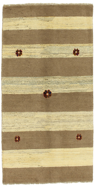 Gabbeh - Qashqai Persian Carpet 195x100