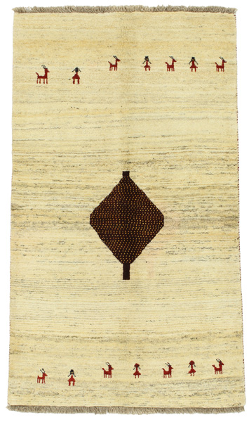 Gabbeh - Qashqai Persian Carpet 195x115