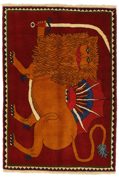 Kashkooli - Gabbeh Persian Carpet 144x101
