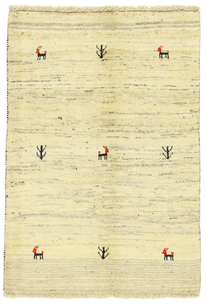 Gabbeh - Qashqai Persian Carpet 146x101