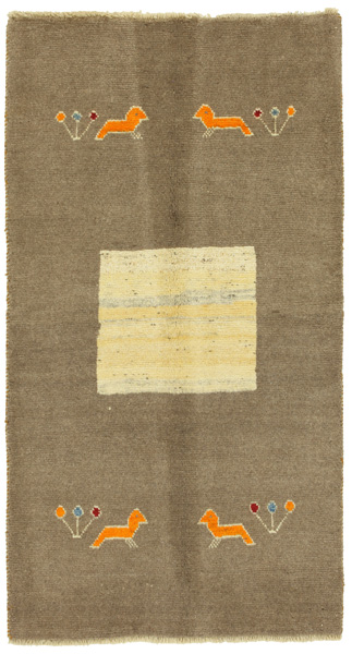 Gabbeh - Qashqai Persian Carpet 189x102